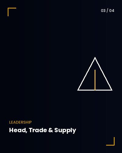 Head of Trade portrait placeholder
